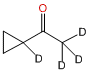 Cyclopropyl-1-d1 Methyl-d3 Ketone