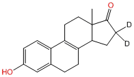 Δ8,9-Dehydroestrone-16,16-d2