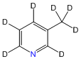 3-Methylpyridine-d7