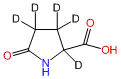 DL-2-Pyrrolidinone-3,3,4,4,5-d5-5-carboxylic Acid