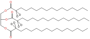 Glyceryl Tri(hexadecanoate-2,2-d2)