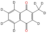 2-Methyl-1,4-naphthoquinone-d8