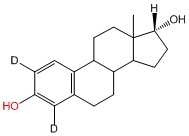 17α-Estradiol-2,4-d2