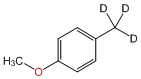4-Methoxytoluene-α,α,α-d3