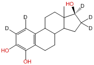 4-Hydroxy-17β-estradiol-1,2,16,16,17-d5