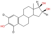 16β-Hydroxy-17β-estradiol-2,4-d2