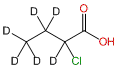 (±)-2-Chlorobutyric-2,3,3,4,4,4-d6 Acid