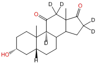 5β-Androstan-3α-ol-11,17-dione-9,12,12,16,16-d5