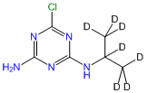 Desethylatrazine-d7 (iso-propyl-d7)