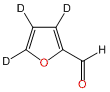 Furfural-3,4,5-d3 (stabilized with BHT)