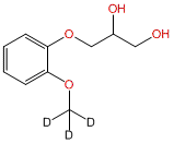 (±)-3-(2-Methoxy-d3-phenoxy)-1,2-propanediol