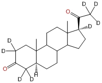 5α-Pregnan-3,20-dione-2,2,4,4,17α,21,21,21-d8