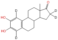 4-Hydroxyestrone-1,2,16,16-d4