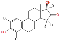 16-Keto-17β-estradiol-2,4,15,15,17-d5