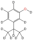 3-iso-Propylphenol-d12