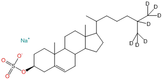 Sodium Cholesterol-25,26,26,26,27,27,27-d7 Sulfate