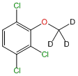 2,3,6-Trichloroanisole-d3 (methoxy-d3)