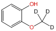 2-Methoxy-d3-phenol