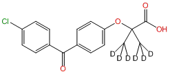 Fenofibric-d6 Acid (dimethyl-d6)