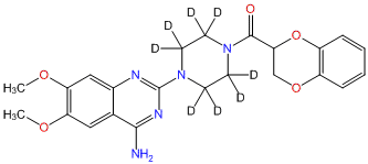 (±)-Doxazosin-d8 (piperazine-d8)