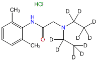 Lidocaine-d10 HCl (N,N-diethyl-d10)