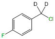 4-Fluorobenzyl-α,α-d2 Chloride