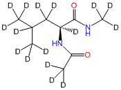 N-Acetyl-d3-L-leucine-d10N-Methyl-d3-amide