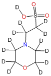 2-(N-Morpholino)ethanesulfonic Acid-d13