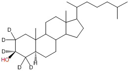 5α-Cholestan-3β-ol-2,2,3,4,4-d5