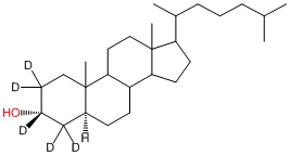 5α-Cholestan-3α-ol-2,2,3,4,4-d5