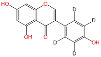 Genistein-d4 (4-hydroxyphenyl-2,3,5,6-d4)
