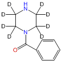N-(Benzoyl)piperazine-2,2,3,3,5,5,6,6-d8
