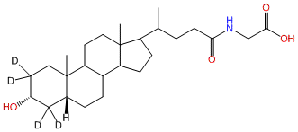 Glycolithocholic-2,2,4,4-d4 Acid