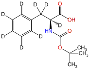 L-Phenyl-d5-alanine-2,3,3-d3-N-t-BOC