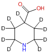 4-Piperidine-d9-carboxylic Acid