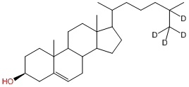 Cholesterol-25,26,26,26-d4