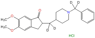 (±)-Donepezil-d4 HCl (bismethylene-d4)