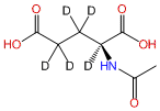 N-Acetyl-L-glutamic-2,3,3,4,4-d5 Acid