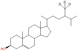 5-Cholesten-24(RS)-methyl-d3-3β-ol
