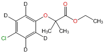 Ethyl Clofibrate-d4 (4-chlorophenyl-d4)