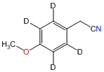 4-Methoxyphenyl-2,3,5,6-d4-acetonitrile