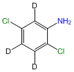 2,5-Dichloroaniline-3,4,6-d3