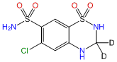 Hydrochlorothiazide-3,3-d2
