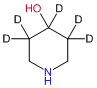 4-Hydroxypiperidine-3,3,4,5,5-d5