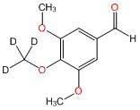 3,4,5-Trimethoxybenzaldehyde-d3 (4-methoxy-d3)