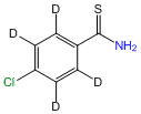 4-Chlorothiobenzamide-2,3,5,6-d4
