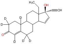 Gestodene-2,2,4,6,6,10-d6