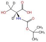L-Serine-2,3,3-d3-N-t-BOC