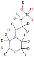 3-(N-Morpholino)propanesulfonic Acid-d15