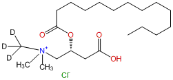 Tetradecanoyl-L-carnitine-d3 HCl (N-methyl-d3)
